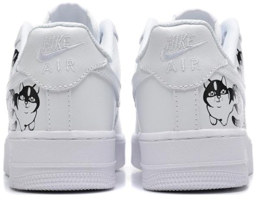 (W) 【定制鞋款】Nike Off-White x 空军一号 '07 '涂鸦黑白猫' DD8959-100(Team54-黑白猫) Purchase (W) 【定制鞋款】Nike Off-White x 空军一号 '07 '涂鸦黑白猫' DD8959-100(Team54-黑白猫)