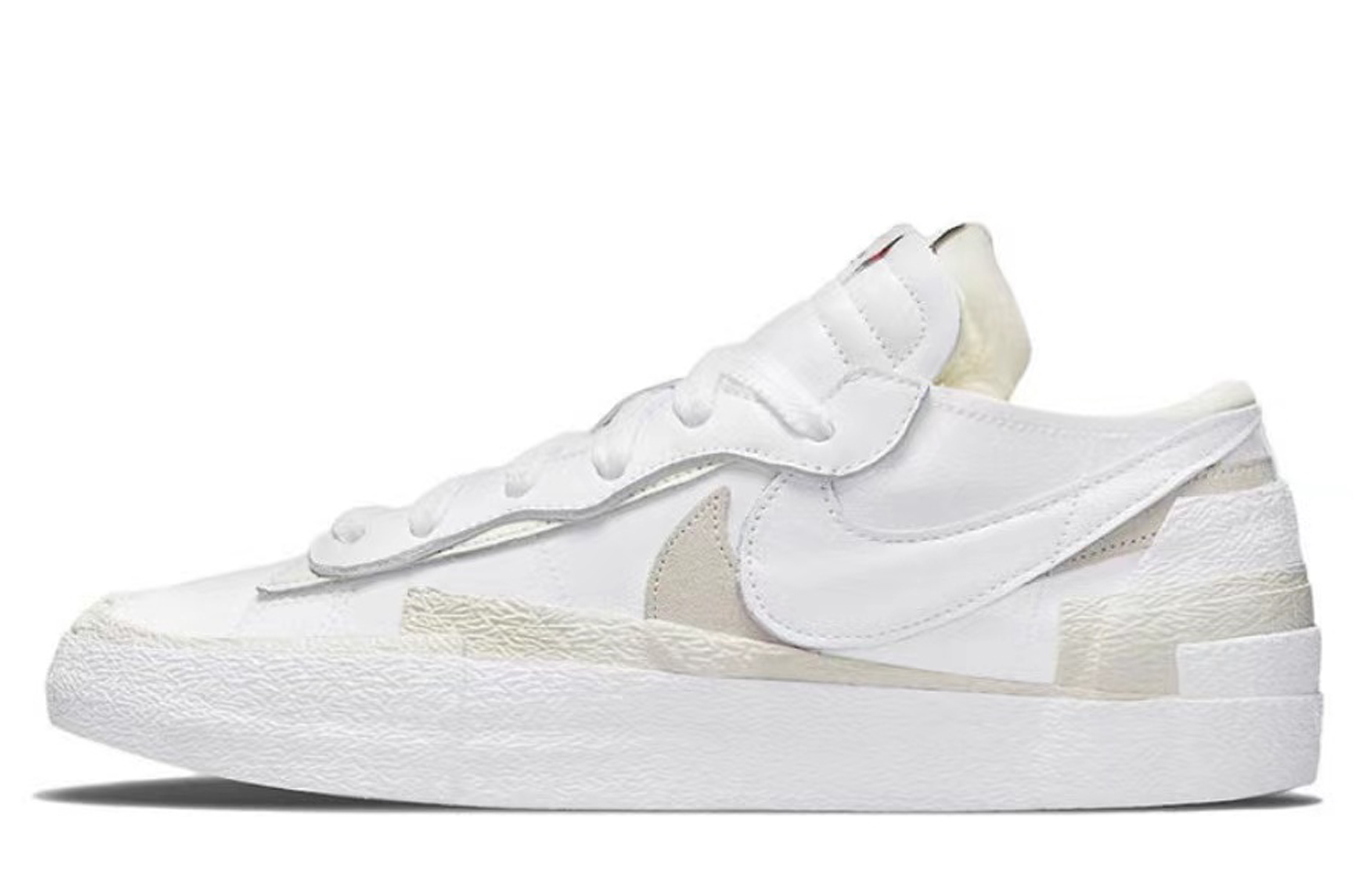 Details for (W) [Kasut Kustom] Nike sacai x Blazer Low 'Putih Kelabu Ungu Jingga' DM6443-100(TeamR-玩家A女款)