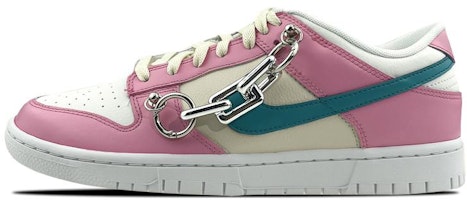 【定制球鞋】Nike Dunk Low 是在玩鞋 動漫 聖鬥士星矢 仙女座瞬 鎖鏈機能 低幫 板鞋 女款 粉綠 Buy 【定制球鞋】Nike Dunk Low 是在玩鞋 動漫 聖鬥士星矢 仙女座瞬 鎖鏈機能 低幫 板鞋 女款 粉綠