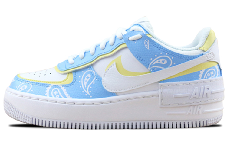 Buy (W) [定制鞋款] 耐克 Air Force 1 Low Shadow 三丽鸥 'シナモロール腰果花' CI0919-100(Team叁-女款喷绘手绘玉桂狗腰果花)