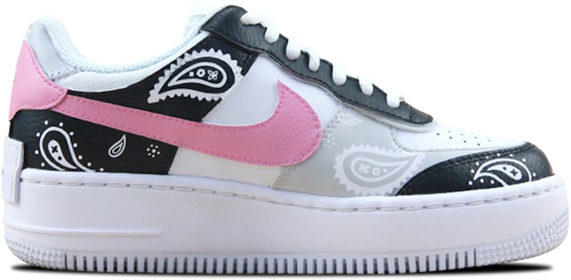 (W) カスタムシューズ Nike×サンリオ AF1 Shadow クロミ カシューフラワー CI0919-100(Team叁-女款喷绘手绘库洛米腰果花) Order (W) カスタムシューズ Nike×サンリオ AF1 Shadow クロミ カシューフラワー CI0919-100(Team叁-女款喷绘手绘库洛米腰果花)