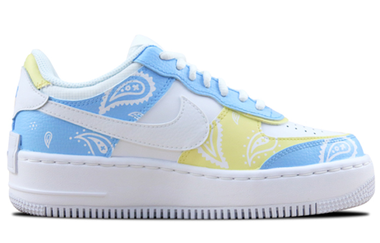 Order (W) [定制鞋款] 耐克 Air Force 1 Low Shadow 三丽鸥 'シナモロール腰果花' CI0919-100(Team叁-女款喷绘手绘玉桂狗腰果花)
