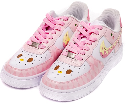 【訂製球鞋】 Nike Air Force 1 Low 三麗鷗 美樂蒂 櫻桃 甜甜圈 可愛風 低筒 板鞋 女款 粉色 Lookbook 【訂製球鞋】 Nike Air Force 1 Low 三麗鷗 美樂蒂 櫻桃 甜甜圈 可愛風 低筒 板鞋 女款 粉色