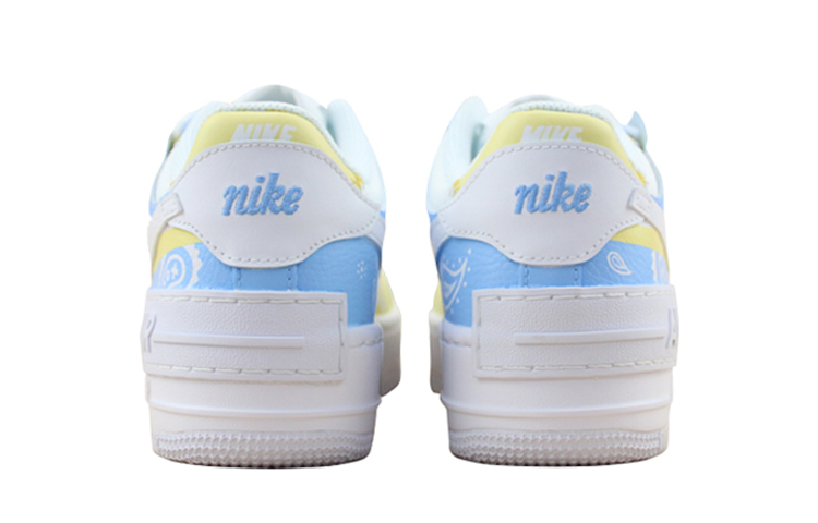 Shop (W) [定制鞋款] 耐克 Air Force 1 Low Shadow 三丽鸥 'シナモロール腰果花' CI0919-100(Team叁-女款喷绘手绘玉桂狗腰果花)