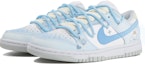 Lookbook 【訂製球鞋】 Nike Dunk Low "Photon Dust" 藍色玉桂冰 三麗鷗 小清新 禮盒 低筒 板鞋 女款 藍