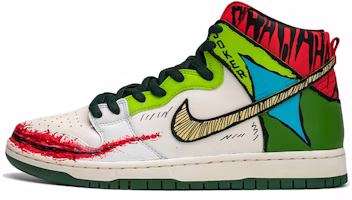 (W) ナイキSBダンクハイ「エイプリルフール - ジョーカー」(女性用カスタムシューズ) CV1624-200(TeamB-愚人节漫画小丑绿白) Buy (W) ナイキSBダンクハイ「エイプリルフール - ジョーカー」(女性用カスタムシューズ) CV1624-200(TeamB-愚人节漫画小丑绿白)