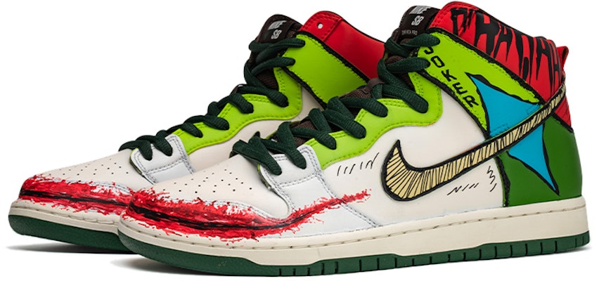 (W) 나이키 SB 덩크 하이 '조커' (만우절) CV1624-200(TeamB-愚人节漫画小丑绿白) Lookbook (W) 나이키 SB 덩크 하이 '조커' (만우절) CV1624-200(TeamB-愚人节漫画小丑绿白)