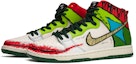 Lookbook (W) 나이키 SB 덩크 하이 '조커' (만우절) CV1624-200(TeamB-愚人节漫画小丑绿白)
