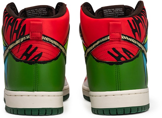 (W) 나이키 SB 덩크 하이 '조커' (만우절) CV1624-200(TeamB-愚人节漫画小丑绿白) Shop (W) 나이키 SB 덩크 하이 '조커' (만우절) CV1624-200(TeamB-愚人节漫画小丑绿白)