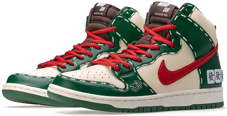 (W) 나이키 SB 덩크 하이 '마작 대박' (Nike SB Dunk High 'Mahjong Daebak') CV1624-200(TeamB-Dunk女款麻将) Lookbook (W) 나이키 SB 덩크 하이 '마작 대박' (Nike SB Dunk High 'Mahjong Daebak') CV1624-200(TeamB-Dunk女款麻将)