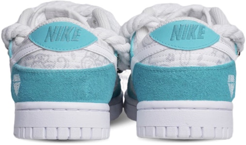(W) 【カスタムシューズ】(女性用) ナイキSBダンクロー 'ミントグリーンペイズリー' DJ9955-100(Team71-nv女款麻绳钻石腰果花) Shop (W) 【カスタムシューズ】(女性用) ナイキSBダンクロー 'ミントグリーンペイズリー' DJ9955-100(Team71-nv女款麻绳钻石腰果花)