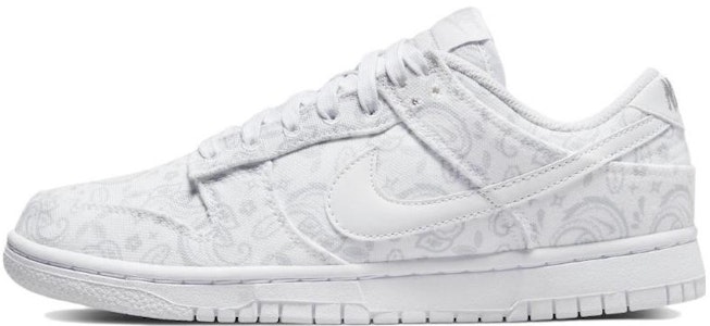 (W) 【カスタムシューズ】(女性用) ナイキSBダンクロー 'ミントグリーンペイズリー' DJ9955-100(Team71-nv女款麻绳钻石腰果花) Details for (W) 【カスタムシューズ】(女性用) ナイキSBダンクロー 'ミントグリーンペイズリー' DJ9955-100(Team71-nv女款麻绳钻石腰果花)