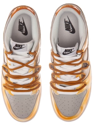 (W) 나이키 SB 덩크 로우 '문케이크' (커스텀) DD1503-109(TeamA-Dunk食神月饼黄棕) Details for (W) 나이키 SB 덩크 로우 '문케이크' (커스텀) DD1503-109(TeamA-Dunk食神月饼黄棕)