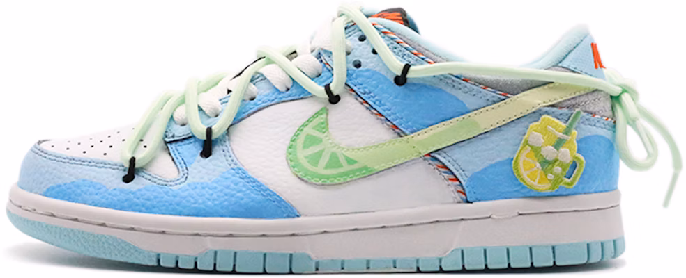 (W) 나이키 SB 덩크 로우 '썸머 라임 아이스 블루' (커스텀) DN3351-001(Team72-夏日青柠) Buy (W) 나이키 SB 덩크 로우 '썸머 라임 아이스 블루' (커스텀) DN3351-001(Team72-夏日青柠)