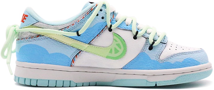 (W) 나이키 SB 덩크 로우 '썸머 라임 아이스 블루' (커스텀) DN3351-001(Team72-夏日青柠) Order (W) 나이키 SB 덩크 로우 '썸머 라임 아이스 블루' (커스텀) DN3351-001(Team72-夏日青柠)