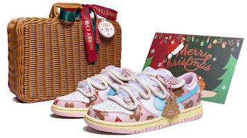 (W) Zapatillas Nike SHOEME x Dunk Low 'Navidad Pan de Jengibre' DD1503-601(Team柒-女款圣诞姜饼人SBOX) Buy (W) Zapatillas Nike SHOEME x Dunk Low 'Navidad Pan de Jengibre' DD1503-601(Team柒-女款圣诞姜饼人SBOX)