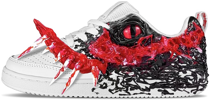 custom-shoes-women-nike-stephen-king-x-court-borough-low-it-black-red