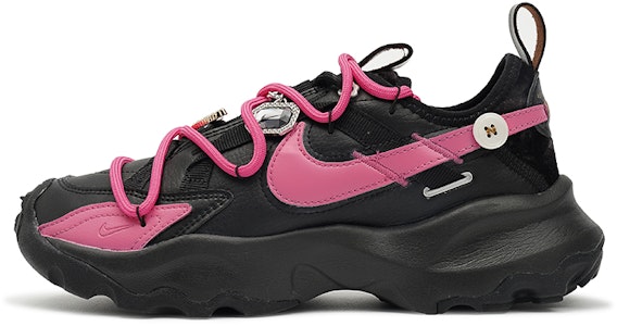 【訂製球鞋】 Nike TC 7900 皮革 莓刻 玫瑰千金 Y2K 舒適 減震防滑耐磨 低筒 生活休閒鞋 女款 黑粉 Order 【訂製球鞋】 Nike TC 7900 皮革 莓刻 玫瑰千金 Y2K 舒適 減震防滑耐磨 低筒 生活休閒鞋 女款 黑粉