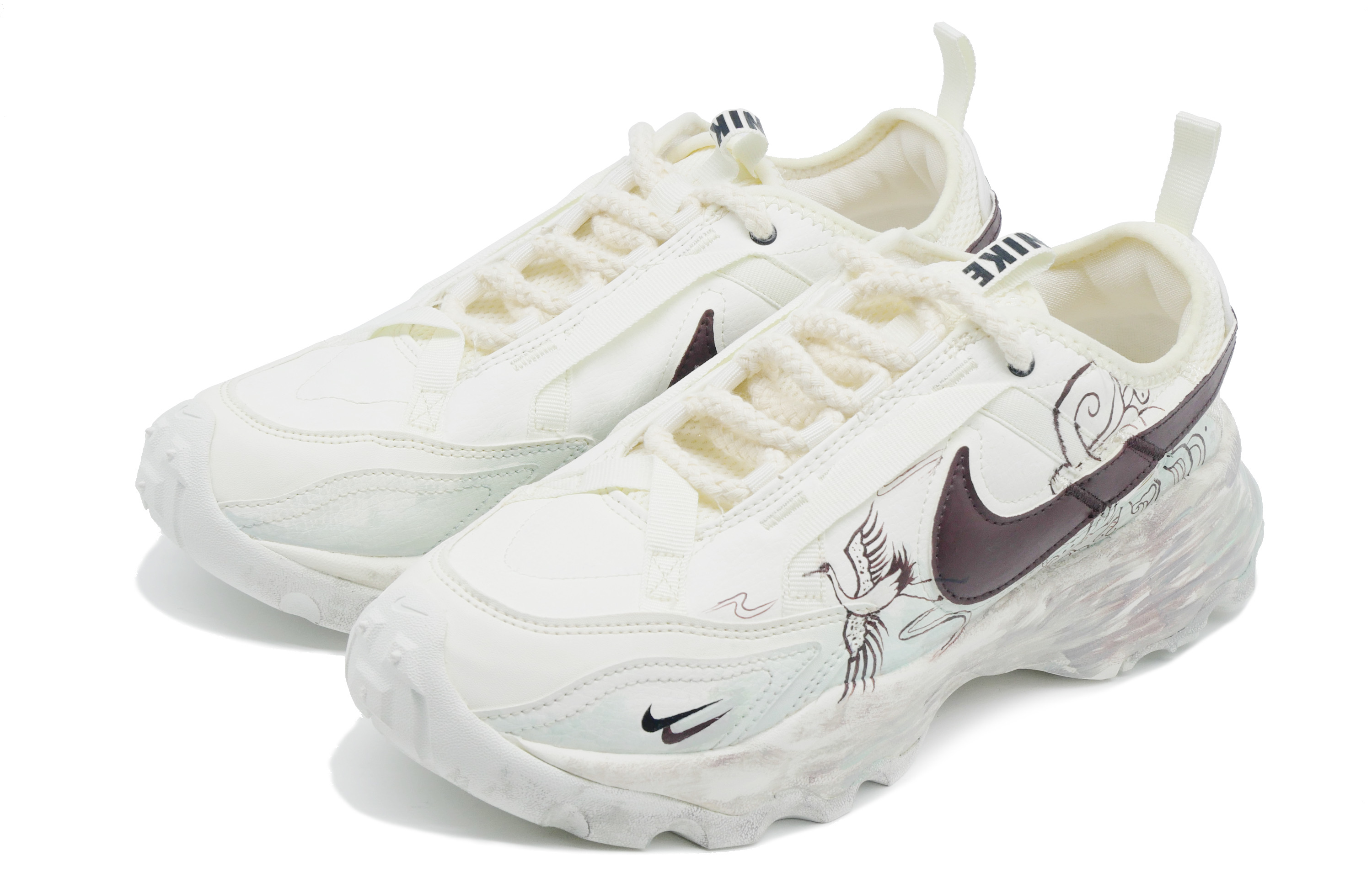 Shop (W) [Kasut Custom] Nike TC 7900 'Cloud Crane' DD9682-100（Team255-云中仙鹤）