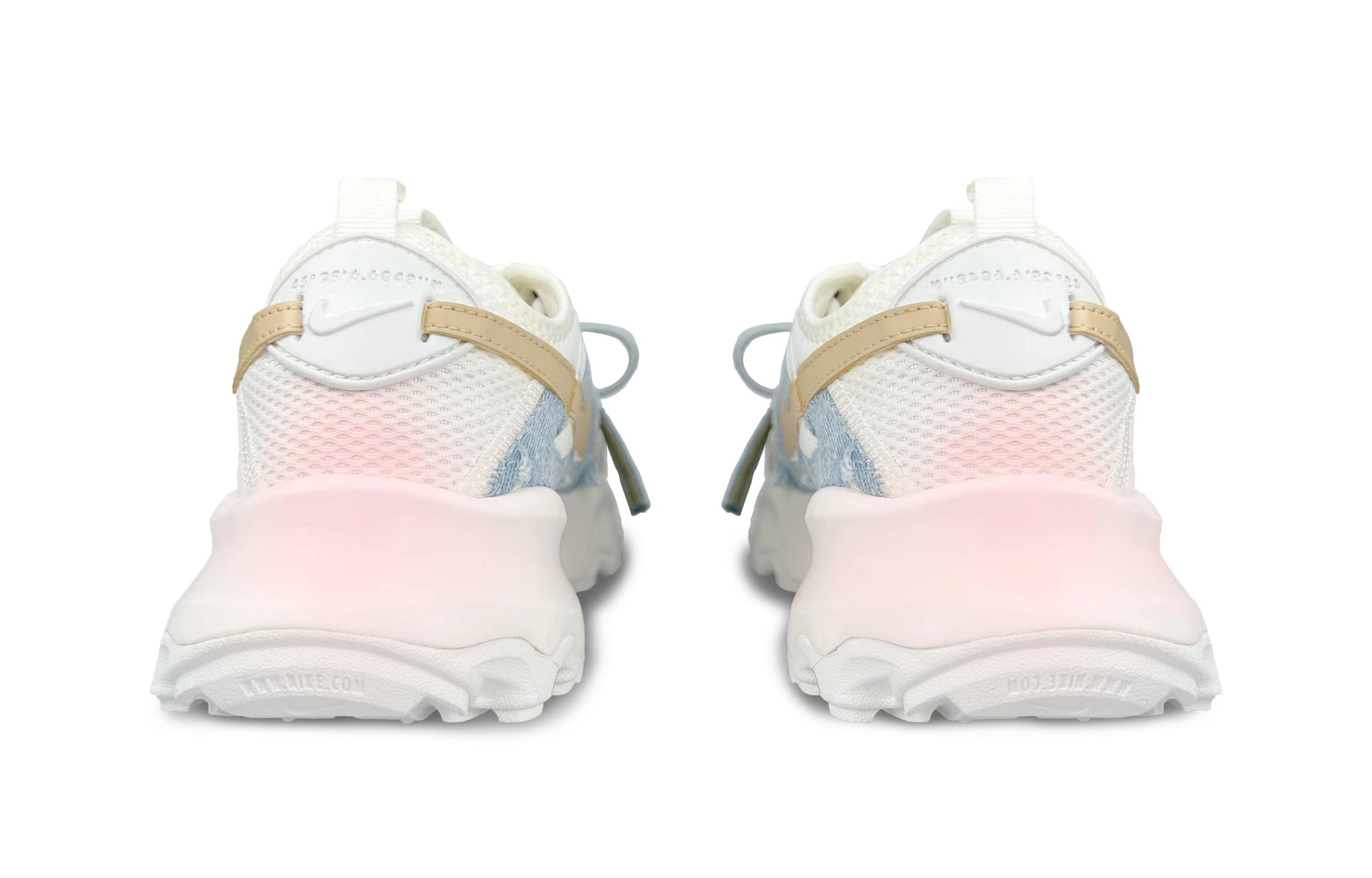 [Custom Shoes] (W) Nike TC 7900 'Denim Patchwork Pink-White-Blue' 圖 6
