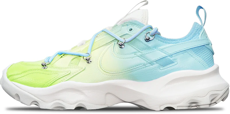 【定制球鞋】Nike TC 7900 馬卡龍 三色漸變噴繪 解構雙鞋帶 限量特殊鞋盒 低幫 運動休閒鞋 女款 綠黃藍 Buy 【定制球鞋】Nike TC 7900 馬卡龍 三色漸變噴繪 解構雙鞋帶 限量特殊鞋盒 低幫 運動休閒鞋 女款 綠黃藍