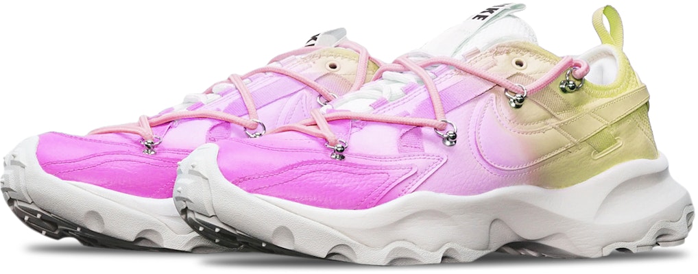 【定制球鞋】Nike TC 7900 馬卡龍三色漸變噴繪解構 低幫 運動休閒鞋 女款 紅橙 Lookbook 【定制球鞋】Nike TC 7900 馬卡龍三色漸變噴繪解構 低幫 運動休閒鞋 女款 紅橙