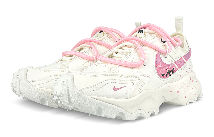 Lookbook (W) [Kasut Custom] Nike TC 7900 'Lukisan Minyak Percikan - Putih Merah Jambu' DD9682-100(Team47-女TC玫瑰解SBOX)