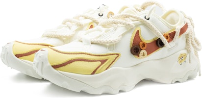 【訂製球鞋】Nike TC 7900 七十二 Cheese鈕扣 TPU合成革織物 減震耐磨防滑 低筒 運動休閒 女款 白色 黃色 棕色 Shop 【訂製球鞋】Nike TC 7900 七十二 Cheese鈕扣 TPU合成革織物 減震耐磨防滑 低筒 運動休閒 女款 白色 黃色 棕色