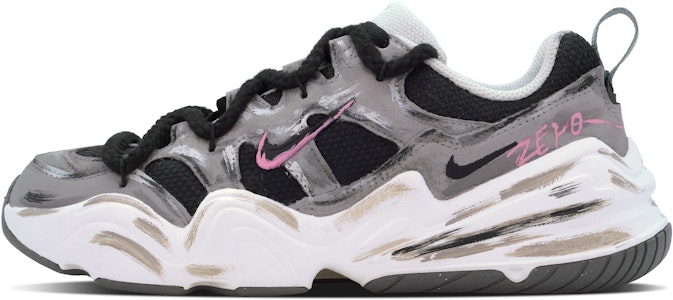 (W) 나이키 테크 헤라 '그라피티 블랙-그레이' 커스텀 슈즈 DR9761-001(Team84-涂鸦街区) Buy (W) 나이키 테크 헤라 '그라피티 블랙-그레이' 커스텀 슈즈 DR9761-001(Team84-涂鸦街区)