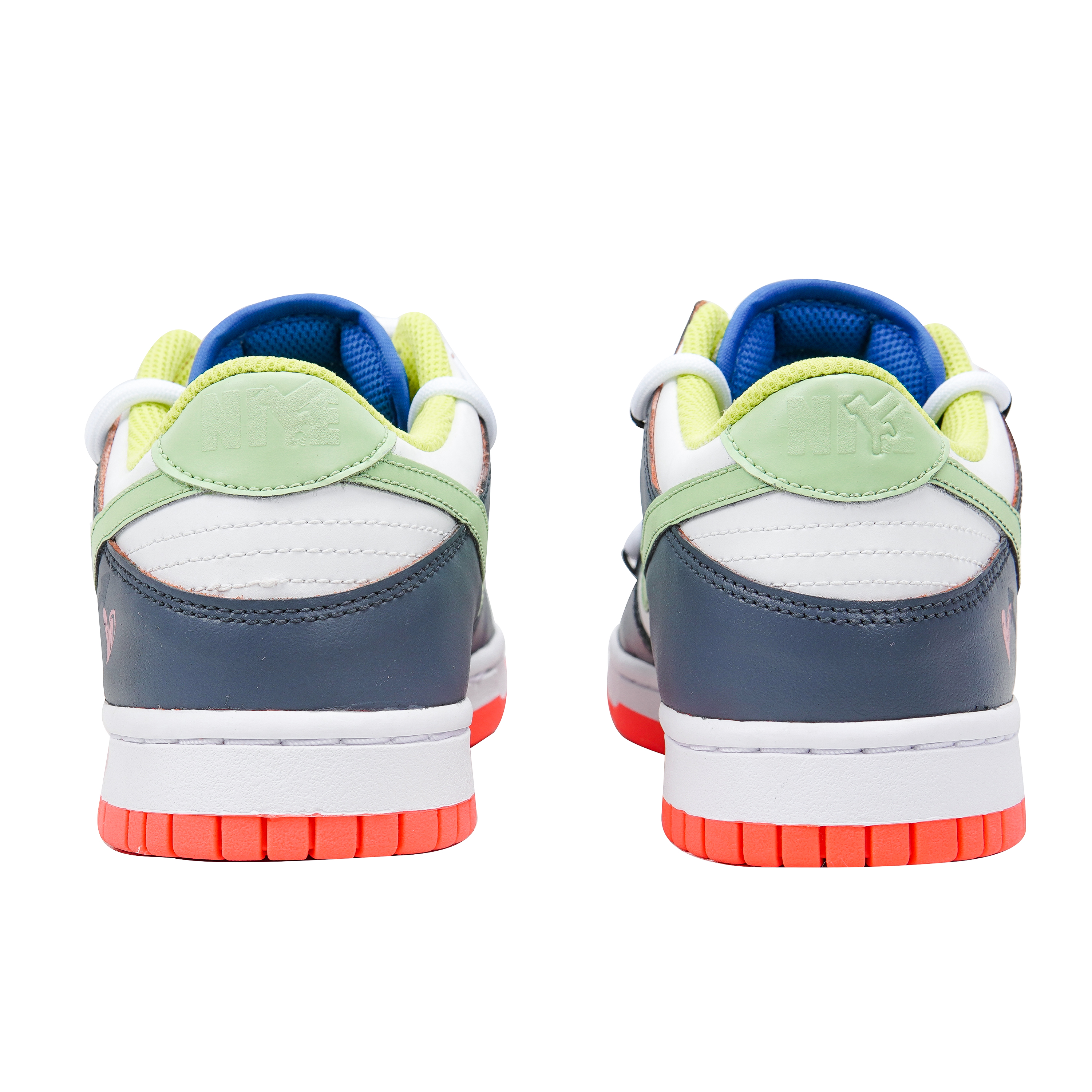 Details for (W) 나이키 커스텀 덩크 로우 '썸머 아보카도' (Nike Custom Dunk Low 'Summer Avocado') DV1752-101(Teamp-牛油果灰绿）