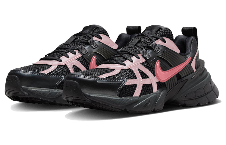 [Custom Shoes] (W) Nike V2K Run 'Black Pink' 圖 4