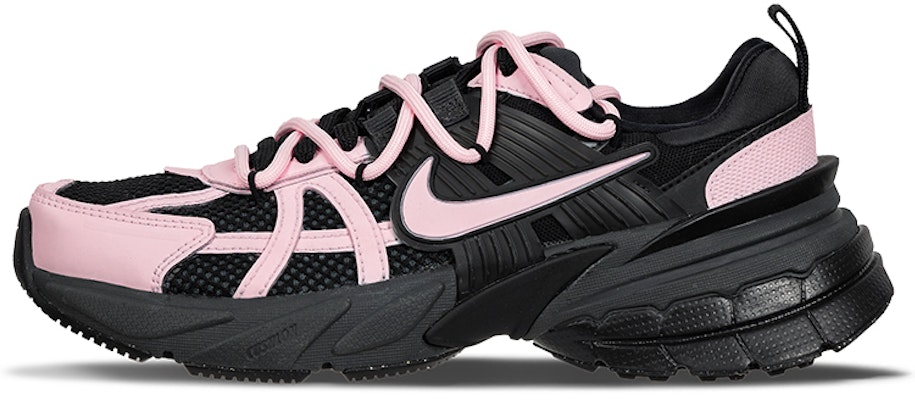 【定制球鞋】Nike V2K Run TMS 甜美辣妹 玩色風格 賽博龐克 解構 戶外 網布減震耐磨輕便 低筒跑步鞋 女款 黑粉 Order 【定制球鞋】Nike V2K Run TMS 甜美辣妹 玩色風格 賽博龐克 解構 戶外 網布減震耐磨輕便 低筒跑步鞋 女款 黑粉