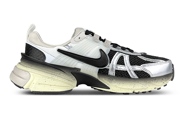 Order (W) Nike V2K Run「ルナシルバー逃避行」(カスタム) FD0736-100-485184