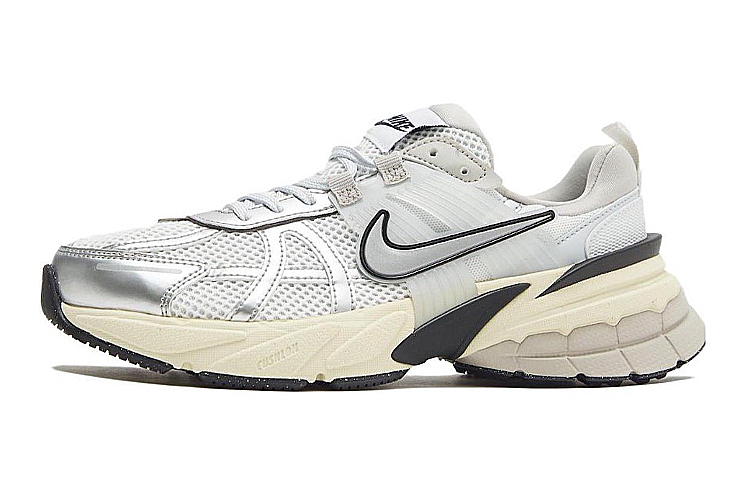 Cheap (W) Nike V2K Run「ルナシルバー逃避行」(カスタム) FD0736-100-485184