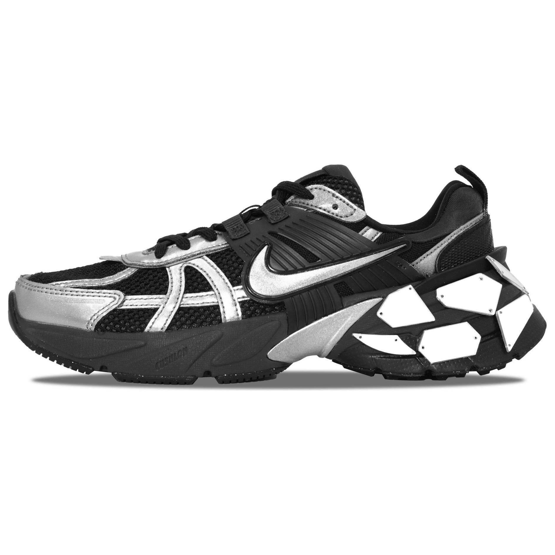 Order 【客製化球鞋】  Nike V2K Run LTDZ 太空鏡裂銀 禮盒  閃爍 優質鏡片 網布皮革 時尚潮流 百搭 防滑耐磨透氣 舒適 低筒跑步鞋