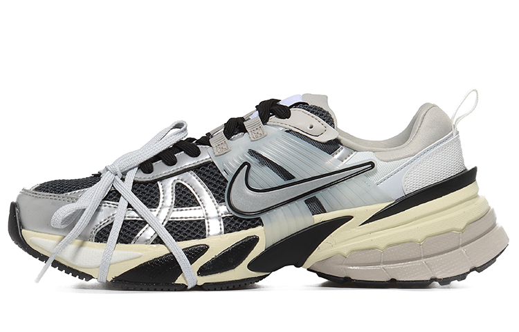 [Custom Shoes] (W) Nike V2K Run Runtekk 'Industrial White-Silver'