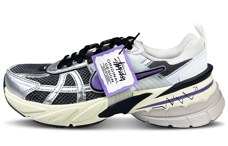 [Custom Shoes] (W) Nike V2K Runtekk 'Copernican New Year Black Purple'