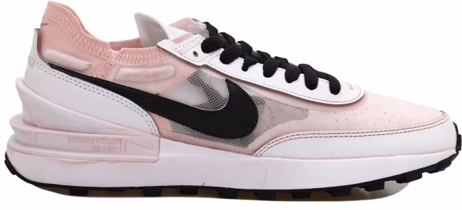 custom-shoes-women-nike-waffle-one-distressed-black-pink