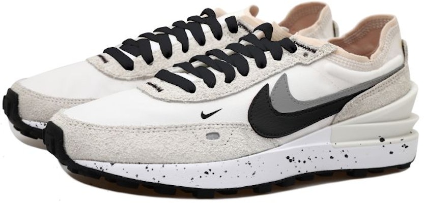 (W) ナイキ ワッフル ワン「スぺックル トリプルスウォッシュ ブラック グレー」女性用カスタムシューズ。 DX4309-100(Team拾玖-黑灰双钩S-BOX) Order (W) ナイキ ワッフル ワン「スぺックル トリプルスウォッシュ ブラック グレー」女性用カスタムシューズ。 DX4309-100(Team拾玖-黑灰双钩S-BOX)