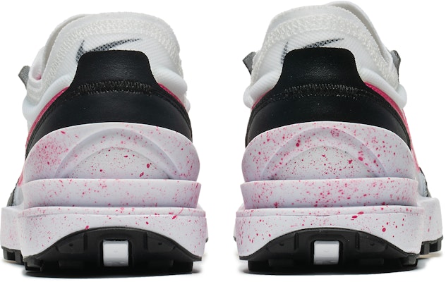 【定制球鞋】Nike Waffle One 活力三勾 夏日主題 潑墨 低幫 板鞋 女款 黑白粉 Lookbook 【定制球鞋】Nike Waffle One 活力三勾 夏日主題 潑墨 低幫 板鞋 女款 黑白粉