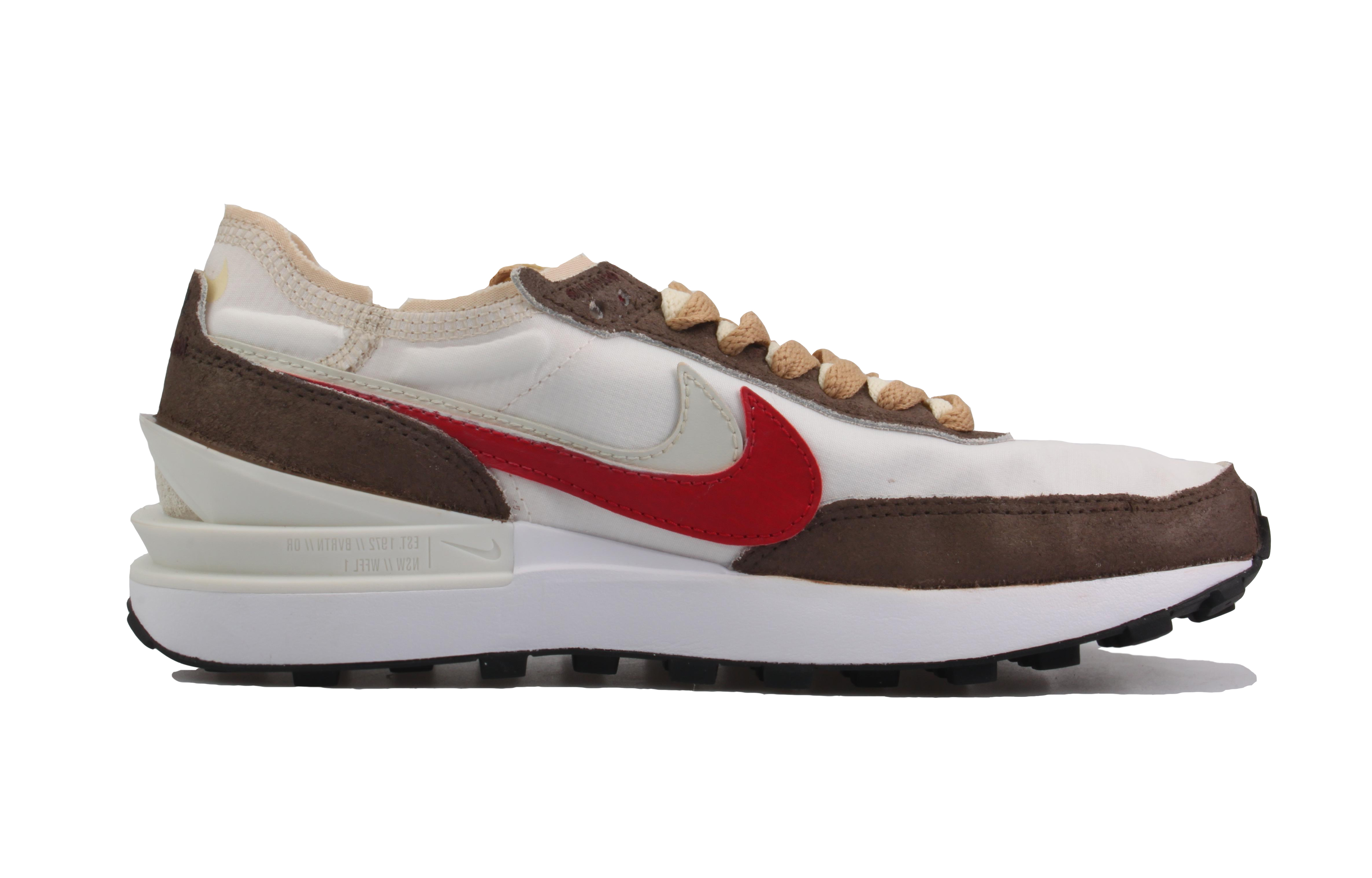 Order (W) [Zapatos Personalizados] Nike Waffle One Crater 'Rojo Marrón' DX4309-100(Team33-废土风-女款）