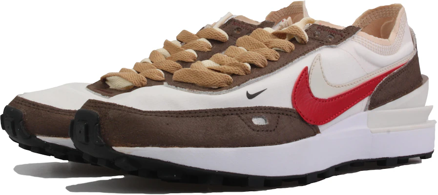 【定制球鞋】Nike Waffle One Crater 廢土風 運動休閒鞋 女款 紅棕 Lookbook 【定制球鞋】Nike Waffle One Crater 廢土風 運動休閒鞋 女款 紅棕
