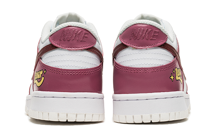 Lookbook (W) ナイキ ワイルドクレーン×ダンクLow ピンクY2Kグラフィティ DH9765-100(TeamB-情人节女款桃红Q-BOX)