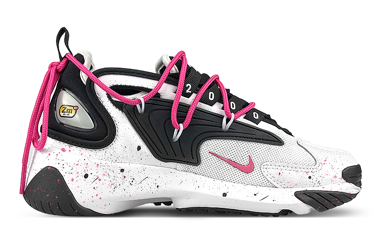 Order (W) [Kasur Kasut] Nike Zoom 2K 'Hitam Putih Percikan' AO0354-100(Team47-女z玫粉SBOX)