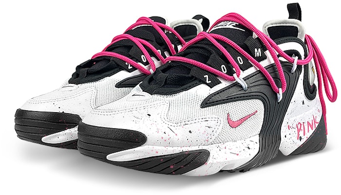 (W) 나이키 줌 2K '흑백 스플래터' (커스텀) AO0354-100(Team47-女z玫粉SBOX) Lookbook (W) 나이키 줌 2K '흑백 스플래터' (커스텀) AO0354-100(Team47-女z玫粉SBOX)
