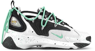 【訂製運動鞋】Nike Zoom 2K 禮盒版 解構 復古 薄荷綠 噴墨 低筒 跑步鞋 女款 黑白 Order 【訂製運動鞋】Nike Zoom 2K 禮盒版 解構 復古 薄荷綠 噴墨 低筒 跑步鞋 女款 黑白
