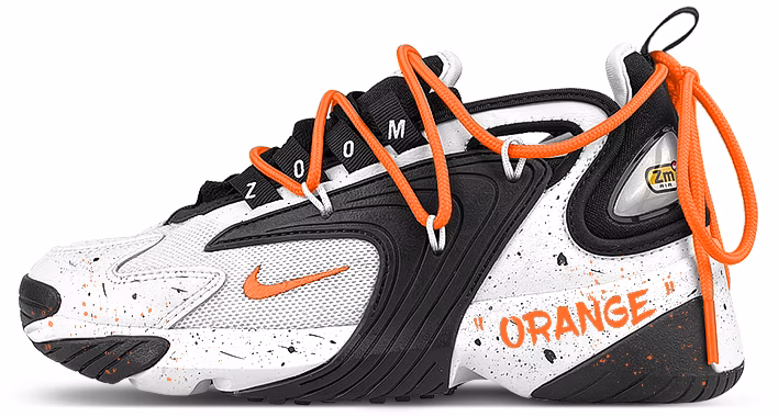 custom-shoes-women-nike-zoom-2-k-panda-orange-splatter