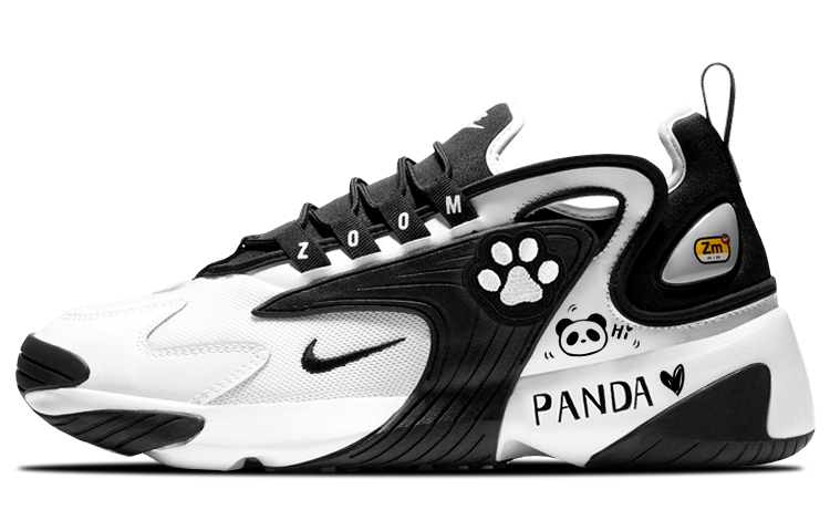 Buy (W) [Kasut Custom] Nike Zoom 2K 'Panda' AO0354-100(Team47-女款z熊猫S-BOX)