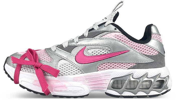custom-shoes-women-nike-zoom-air-fire-silver-pink