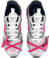 Shop 【訂製球鞋】Nike Zoom Air Fire 禮盒 千禧辣妹 美式復古 做舊 芭蕾 系帶 低筒 跑步鞋 女款 銀粉